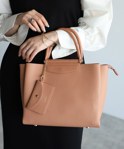 【雑誌掲載】2WAYトートバッグ カードケースセット 17-1033